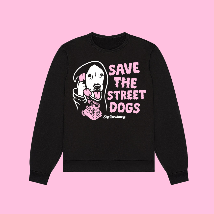 Save The Scream Dog Sweatshirt