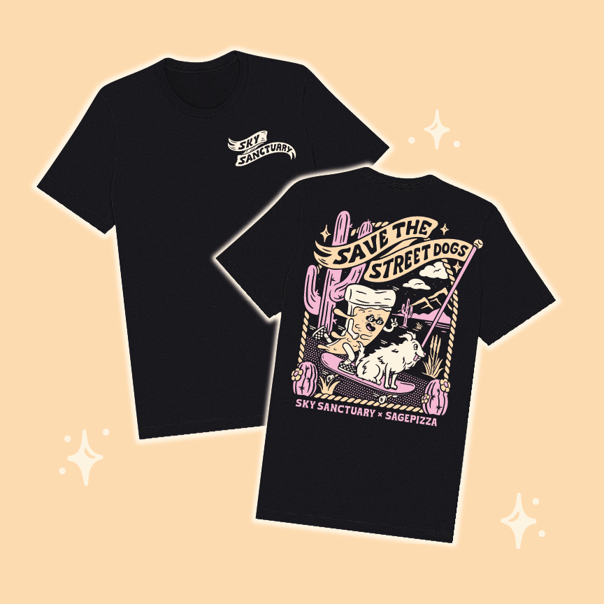 Sky Sanctuary x Sage Pizza T-shirt