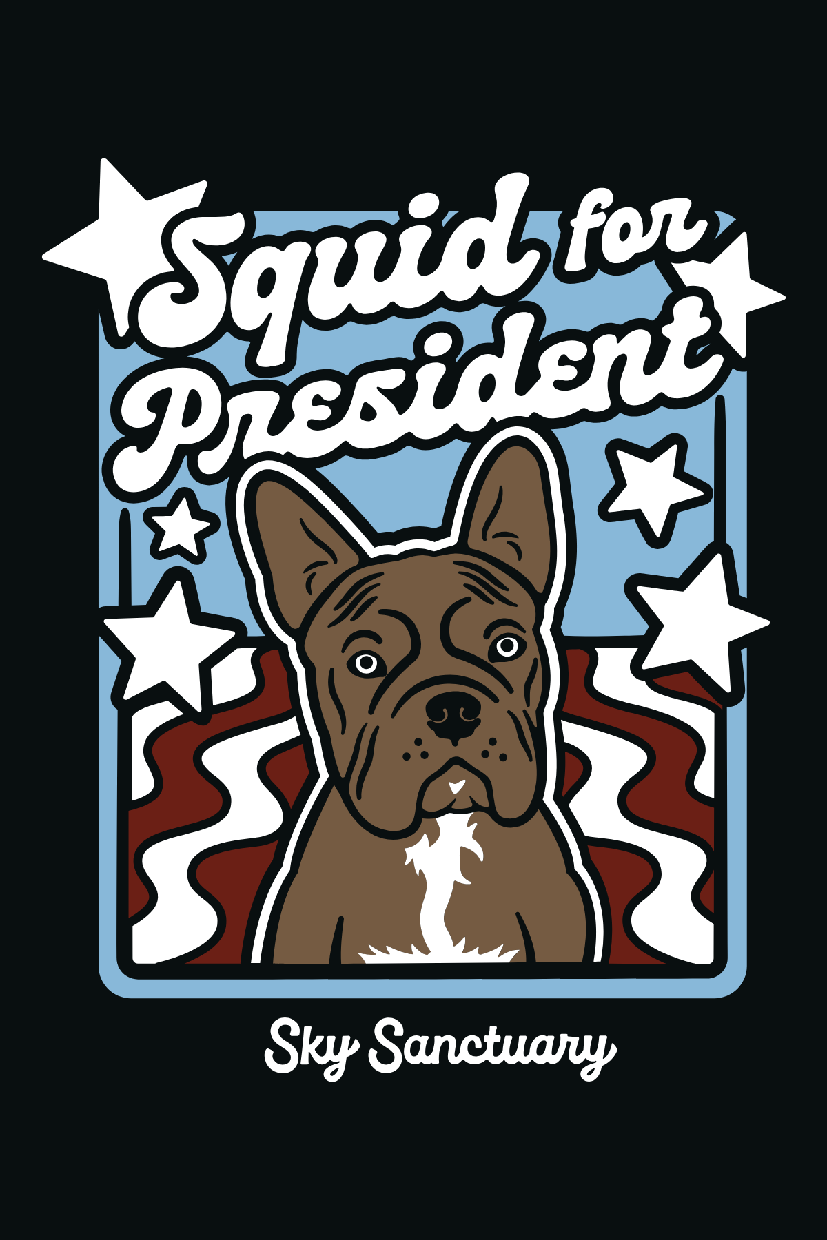 Squid for President T-shirt