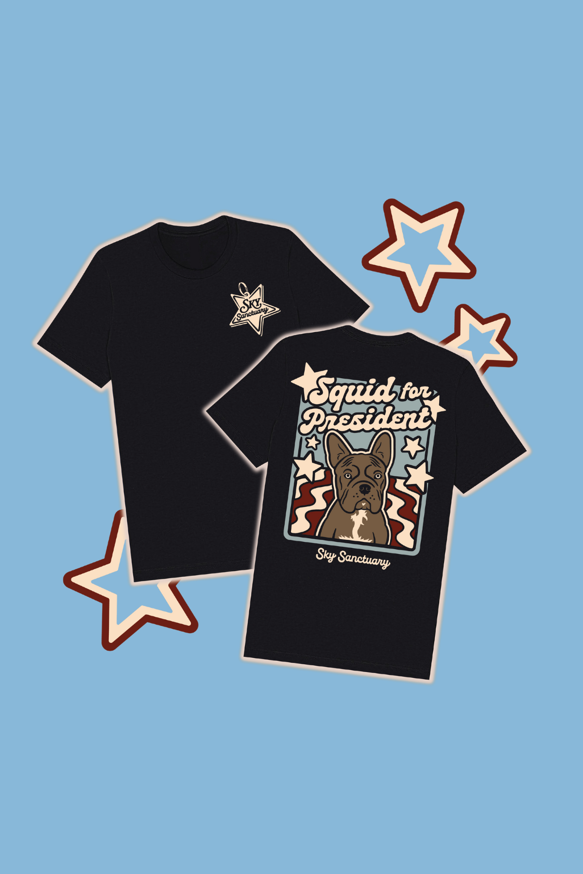 Squid for President T-shirt