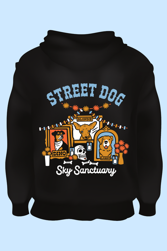 Spirit of the Street Dog Zip-up Hoodie